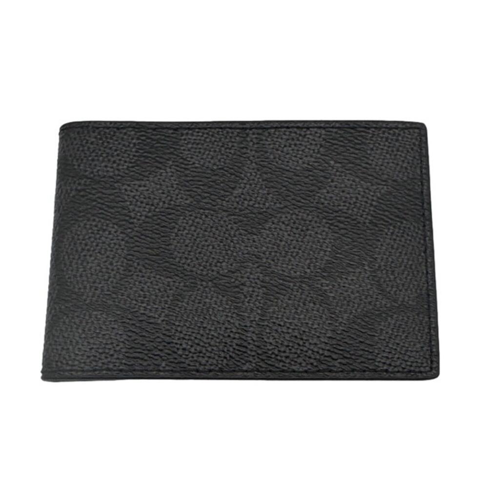 NWOT COACH Black Signature Coated Canvas Wallet Card Holder